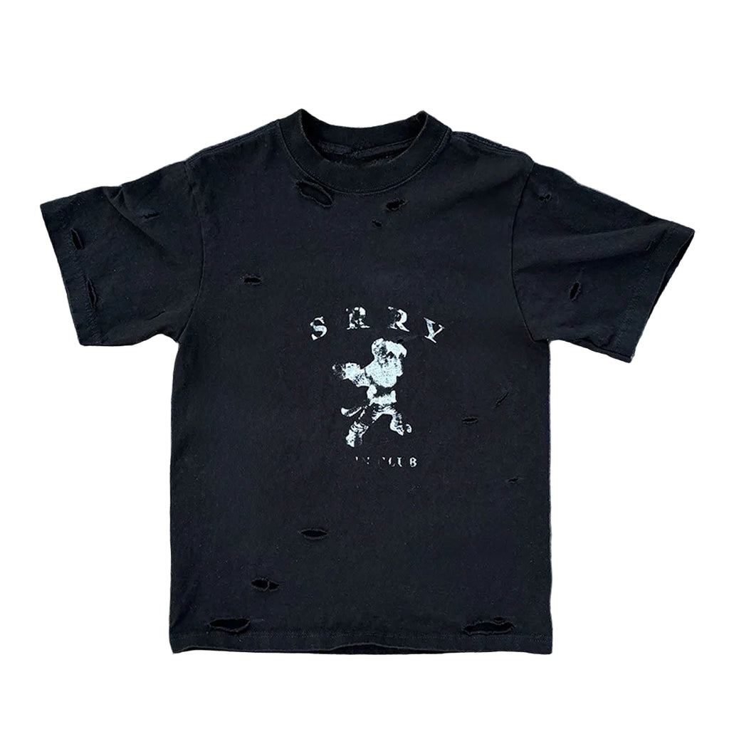 Black and white gun club tee