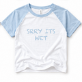 Light Blue baby tee