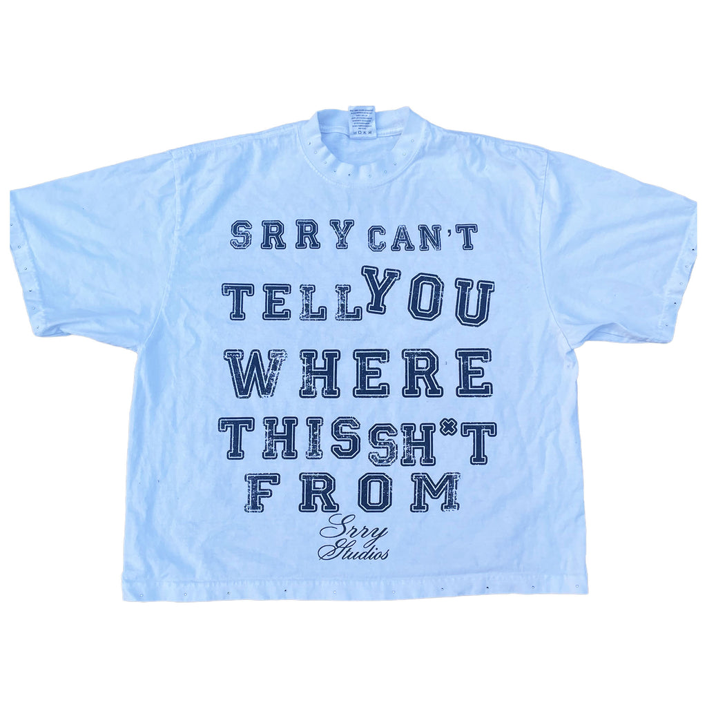 White exclusive tee